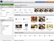 Tablet Screenshot of displayad.com